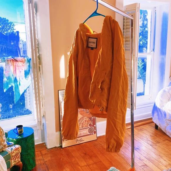 Mustard Yellow Autumn Zip Up Jacket W/ Hood✨ - Picture 14 of 15